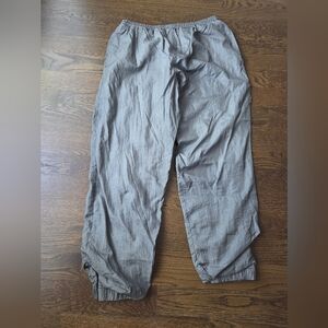 Vintage First Run Men's Gray Casual Nylon  Pants Sz.L